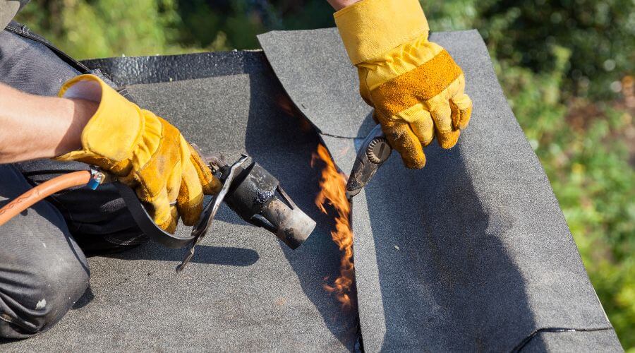Professional gutter cleaning in Denmark, IA
